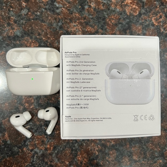 Apple Headphones Original Used Apple Airpods Pro 2nd Gen Wireless